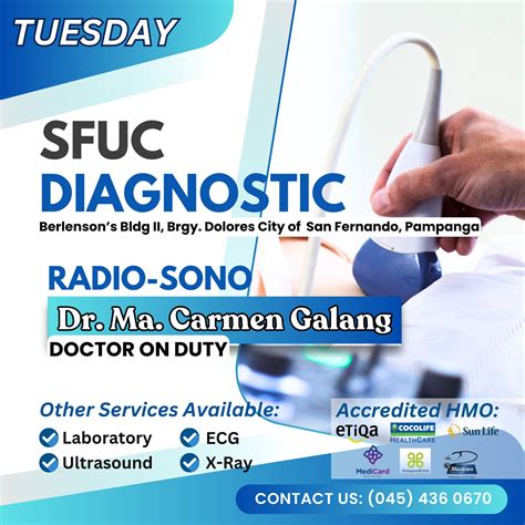 SFUC Diagnostic Inc., DOLORES, San Fernando (2023).